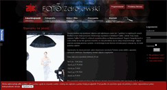 Desktop Screenshot of fotozdrojewski.pl