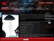 Tablet Screenshot of fotozdrojewski.pl